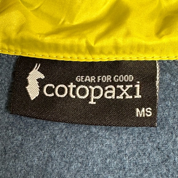 Cotopaxi Men’s Teca Fleece Full-Zip Jacket Size Small - Picture 4 of 12